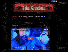 Tablet Screenshot of jalancrossland.com
